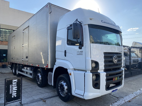 Imagem 3 de 15 de Vw 25-390 Consteletion Ano 2013 Bitruck 8x2 Bau 9,50 Mts