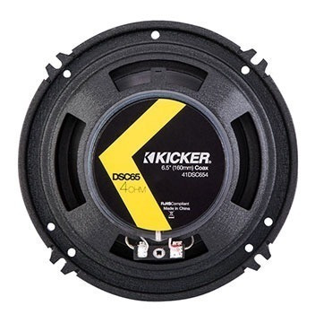 Bocina Coaxial 6-1/2 Pulgadas Kicker Dsc65 240 Watts Máx