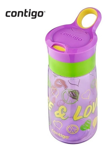 Vaso Contigo Kids Autoseal Termo De Agua Niños 14oz O 410ml