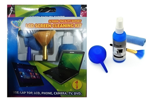 2 Kit Limpieza Pantalla Celular Laptop Teclado Mac iPhone Pc