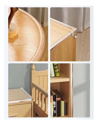 Protector De Esquina Para Mesa, Vidrio, Madera, Rollo De Pvc