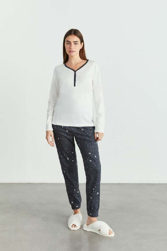 Pijama Invierno Promesse Romantic Woman Art 15183 S Al Xl 