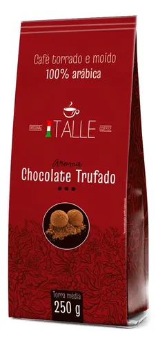 Café Torrado E Moído Chocolate Trufado Café Italle 250g