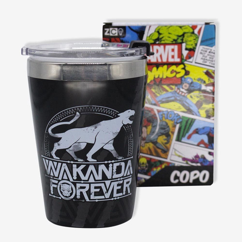 Copo Snap Wakanda Forever - Marvel 300ml