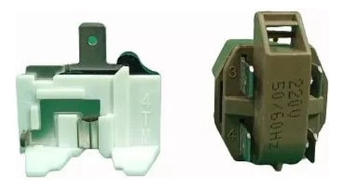  Arranque  Para  Heladera  1/5 Hp Relay Ptc + Protector  