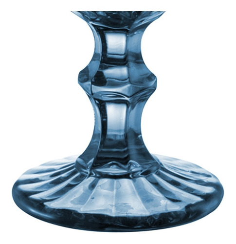 Imagen 6 de 8 de Juego 6 Copas De Vino Aguas Cristal Labrado Vidrio Colores