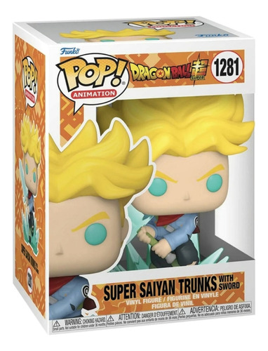 Funko Pop - Dragon Ball Super - Trunks With Sword - No. 1281