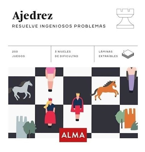 Libro Ajedrez : Resuelve Ingeniosos Problemas De Jose Manuel