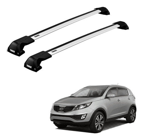 Rack Bagageiro Thule Evo Edge Kia Sportage Suv Mklll 10 Á 16