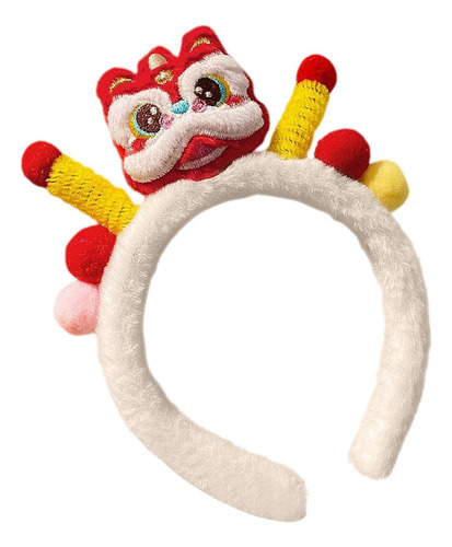 Bd Faixa De Cabeça De Leão Do Ano Novo Chinês Faixa De