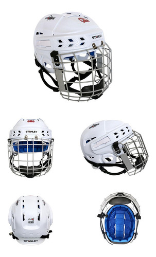 Casco De Hockey, Casco De Patinaje , Casco Profesional Con M