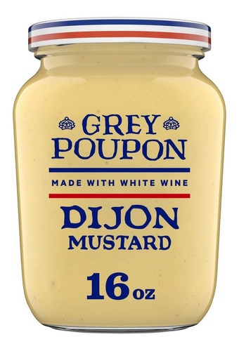 Mostaza Dijon Grey Poupon 16 Oz
