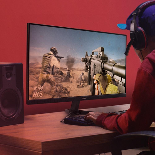 Imagem 5 de 7 de Monitor Acer Gamer Nitro 23.8 Fhd 165hz 1ms Freesync Qg241y