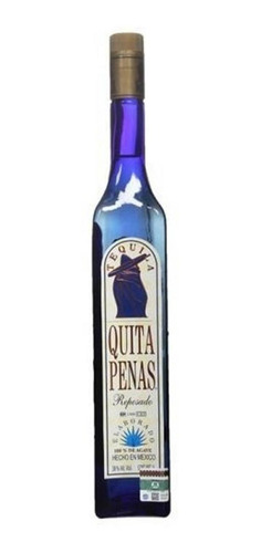 Pack De 6 Tequila Quita Penas Reposado Mini 100 Ml