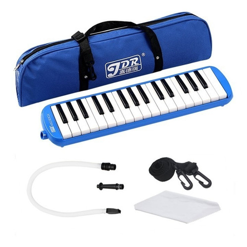 Melodica Escolar 32 Teclas Estuche Rígido De Lona/descuento