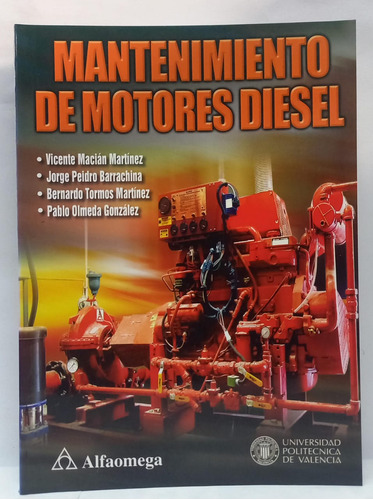 Libro Mantenimiento De Motores Diesel - Vicente Macian