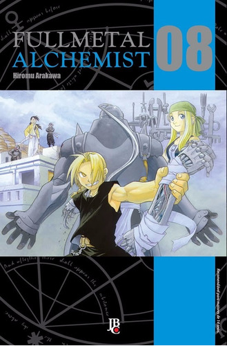 Fullmetal Alchemist 8 Edição De Luxo! Mangá Jbc! Lacrado!