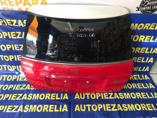 Tapa Cajuela Mini Cooper S 2002 A 2006 Completa Original