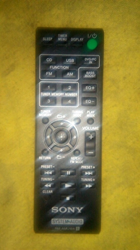 Control Sony System Audio Rm Amu184