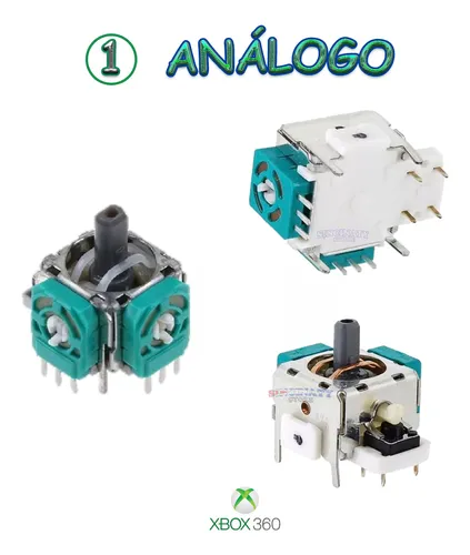 1 Joystick Repuestos Análogos Palancas Para Control Xbox 360