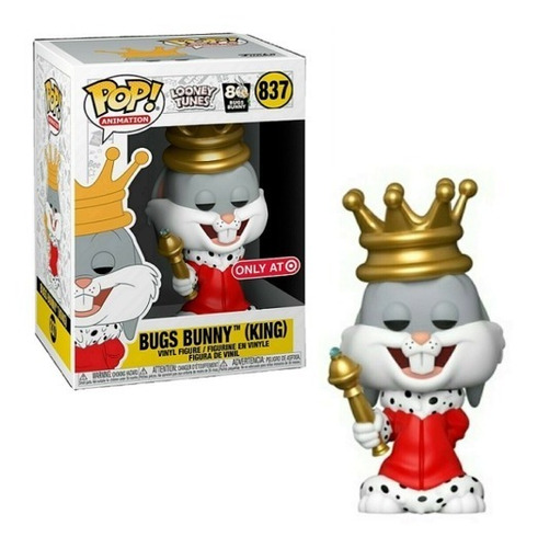 Funko Pop Looney Tunes Bugs Bunny (king)