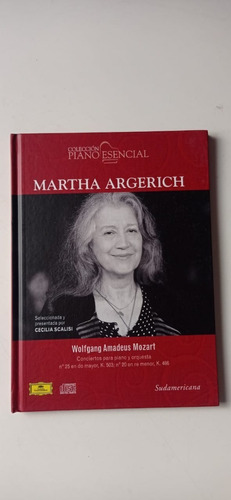 Mozart Martha Libro + Cd Argerich Sudamericana