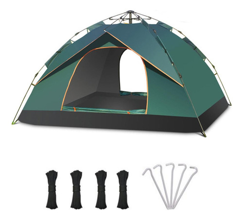 Carpa De 4 Personas De Armado Automático Rápido Y Fácil 2x2m