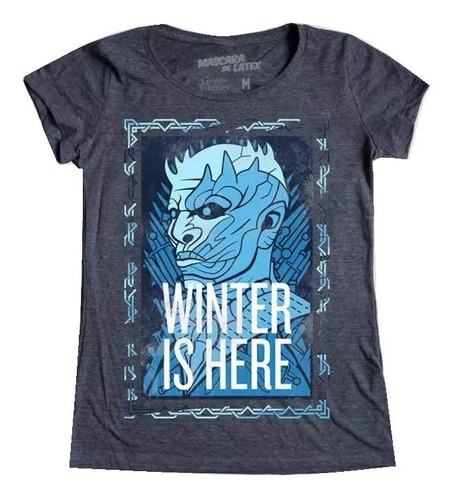 Blusa Máscara De Látex Game Of Thrones Winte¡ Envio Gratis !