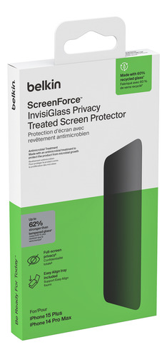 Mica De Privacidad Para Iphone 16 Plus Y 15 Plus Belkin
