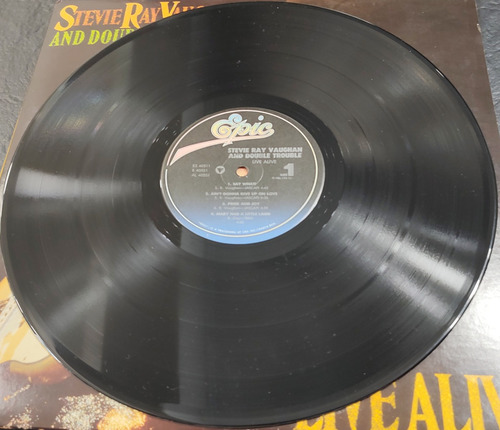 Stevie Ray Vaughan And Double Trouble Live Alive 2lp Usa (Usado)
