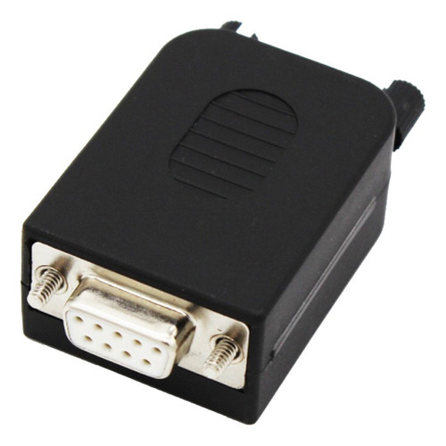 9 Pinos Rs232 Db9 Com Porta Serial Fêmea Conversor Conector 