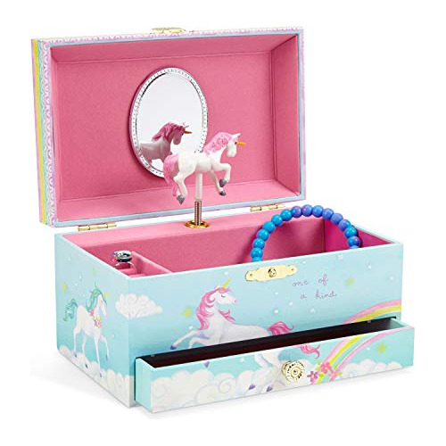 Caja De Almacenamiento De Joyería Musical Jewelkeeper Girl C