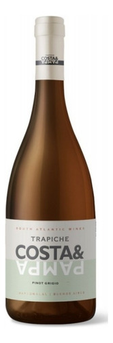 Vino Trapiche Costa & Pampa Pinot Grigio 750ml.