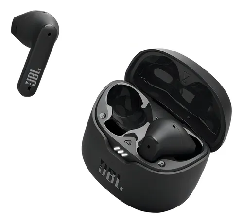 Auriculares Jbl Tune Flex Bluetooth Blanco Color Negro
