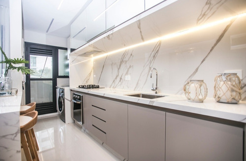 Imagem 9 de 23 de Apartamento 3 Quartos Mercês/curitiba 91 M2