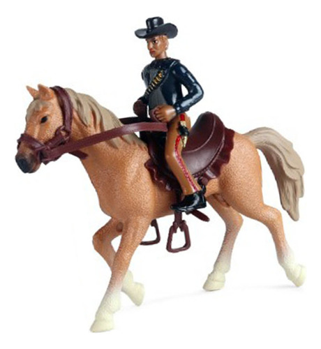 Figura De Vaquero Para Montar A Caballo, De Alta Simulación,