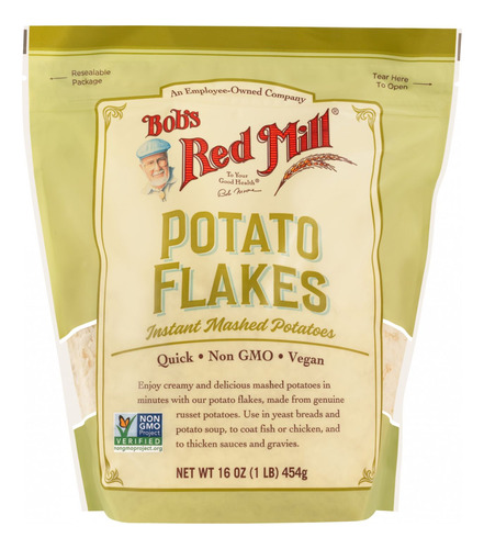 Bobs Red Mill Potato Flakes Hojuelas De Papa 454g