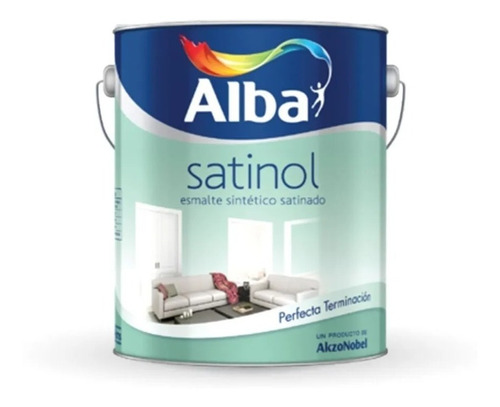 Satinol Esmalt. Sintetico Blanco X 4  Lt