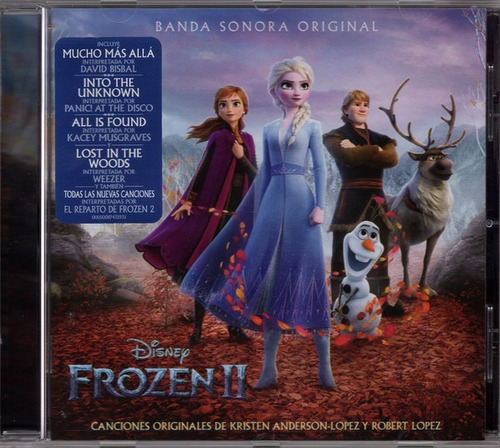 Kristen Anderson-lopez And Robert Lopez  Frozen Ii Cd Eu 