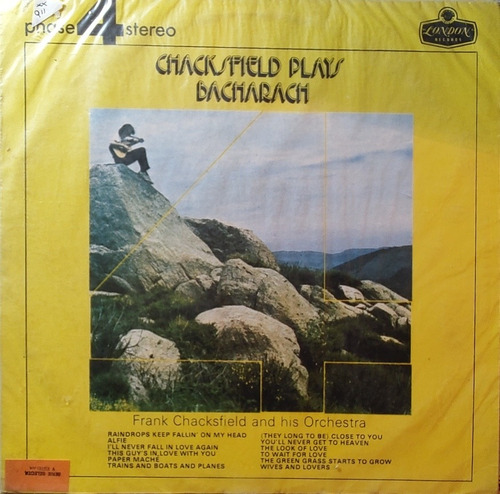 Vinilo Lp De  Frank Chacksfied  -- Play Bacharach (xx911