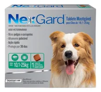 Comprar Pastilla Antipulgas Y Garrapatas Nexgard 10 A 25 Kg