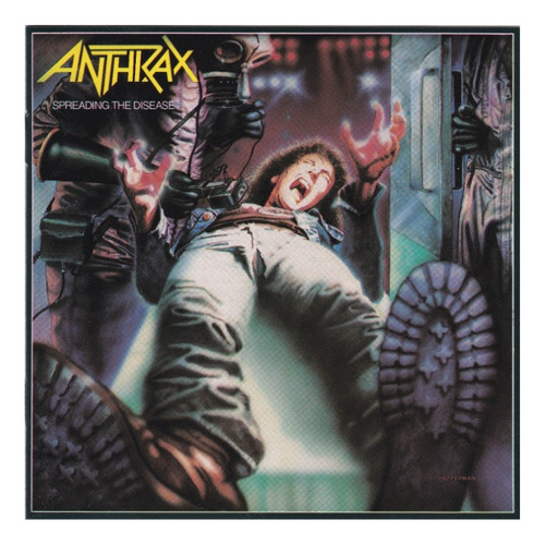 Cd Anthrax Spreading The Disease Nuevo Y Sellado