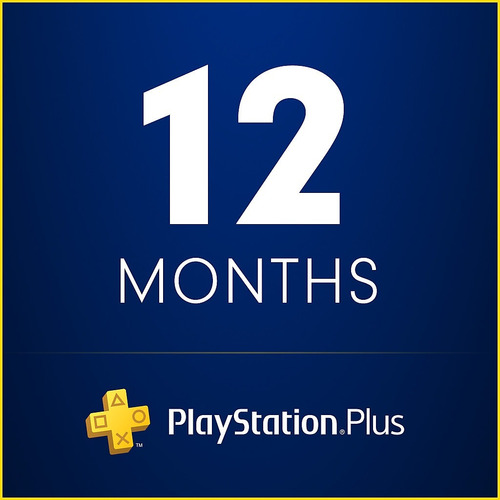 Playstation Psn Plus 12 Meses Juego En Linea