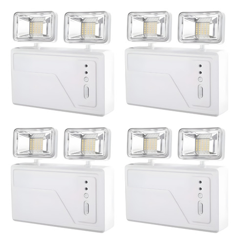 Kit 4 Blumenau Iluminação Led 3000 Lumens 2 Faróis 110v/220v Cor Branco