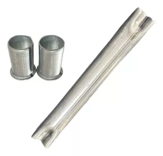 Eixo Aço Galvanizado 1 Pol.x20cm Para Carriola + Espaçadores