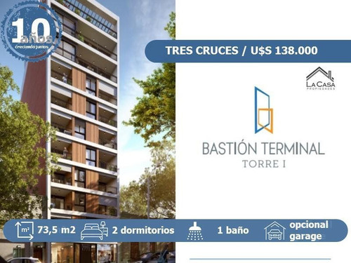 Imagen 1 de 16 de Apartamento De 2 Dormitorios En Venta- Tres Cruces
