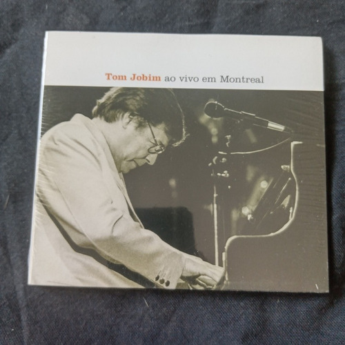 Cd Tom Jobim Ao Vivo Em Montreal En Vivo 1986 