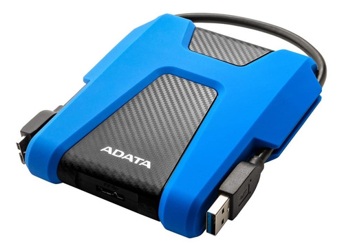 Imagen 3 de 4 de Disco duro externo Adata DashDrive Durable HD680 AHD680-1TU31 1TB azul