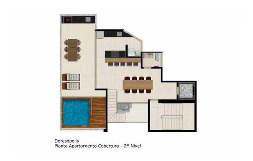 Imagem 2 de 5 de Cobertura Duplex À Venda, 4 Quartos, 2 Suítes, 2 Vagas, Fernao Dias - Belo Horizonte/mg - 2377