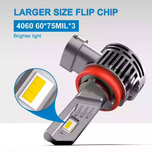 Focos Led V05 Naoevo Chips Phillips 12.000lm C/canbus